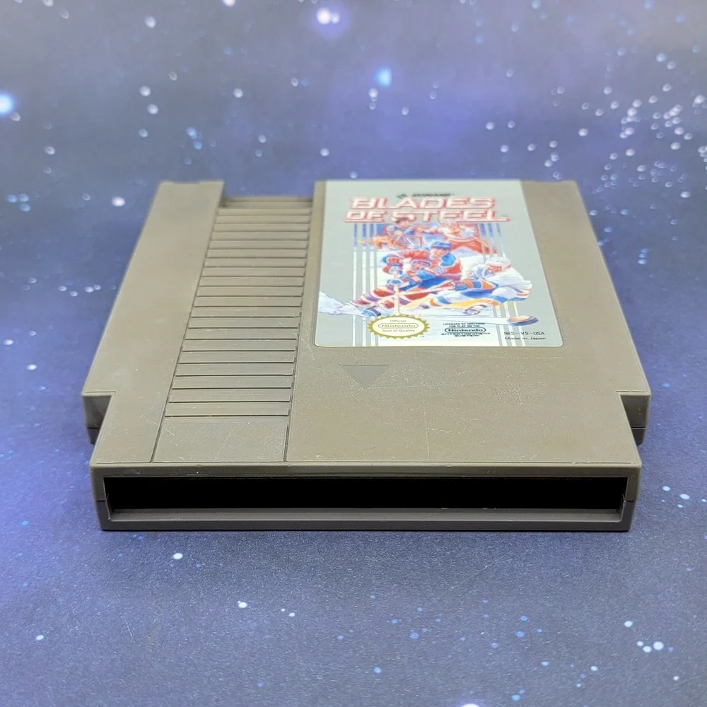 Blades of Steel Nintendo NES Konami Hockey Video Game Cartridge NES-VS-USA